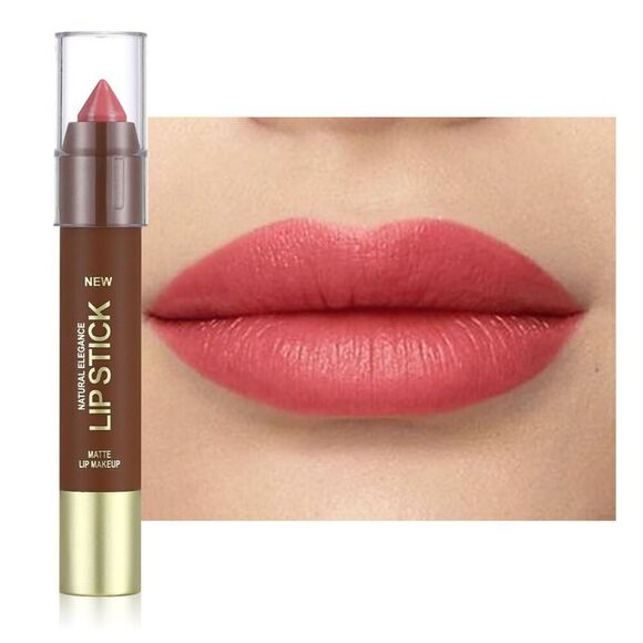 Other - Matte Ruby Red Crayon Set for Women 24 Hour Lipstick Lip Liner Pencil